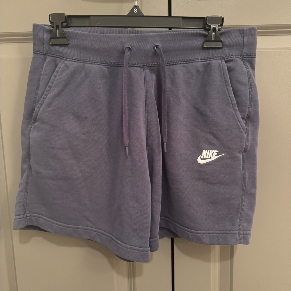 Blue/Gray Nike Sweatshorts